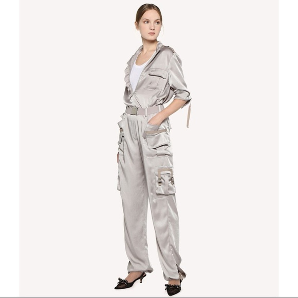 NWT Red Valentino Cargo Style Jumpsuit sz 38